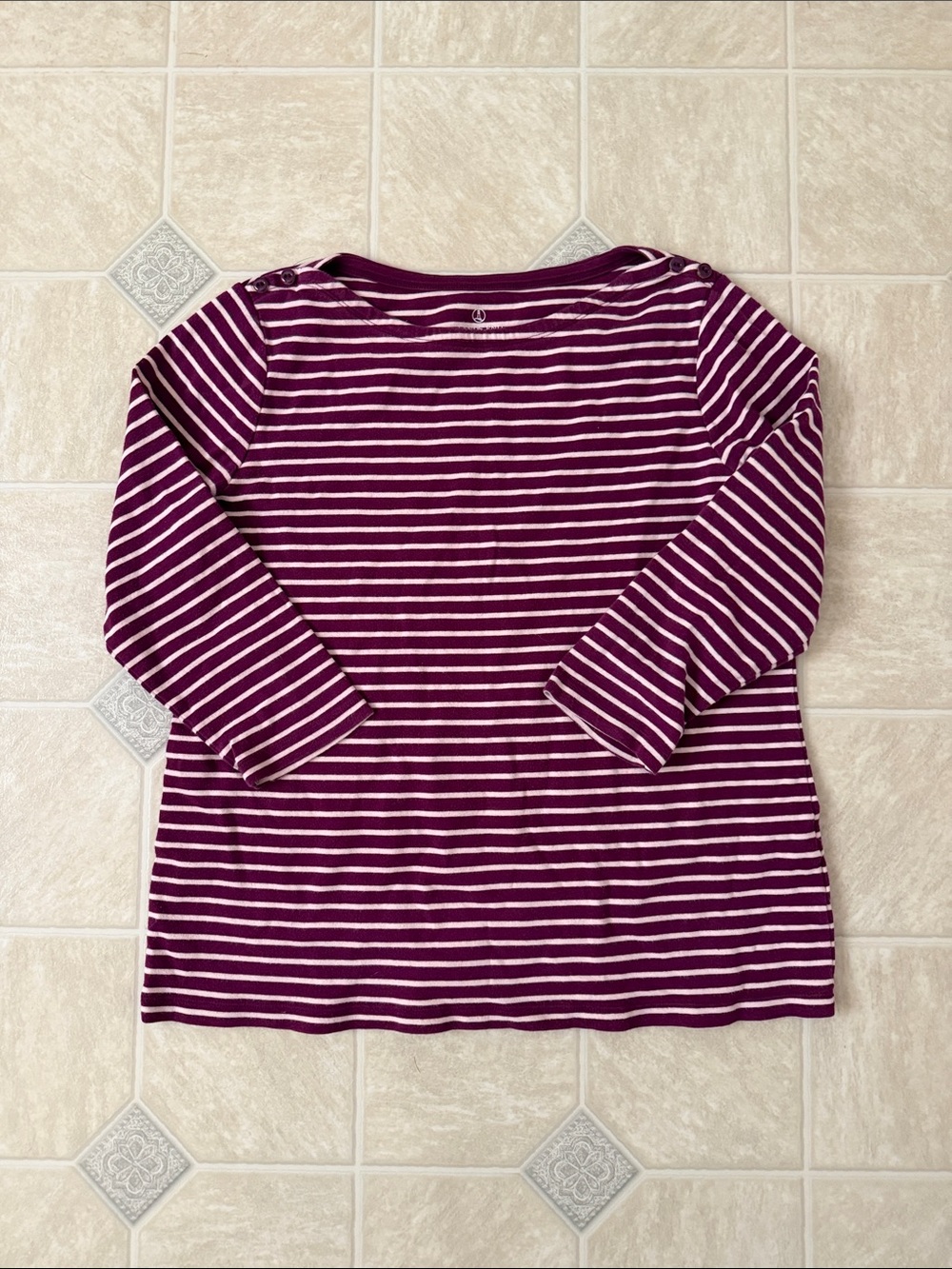 Lands End Striped Top